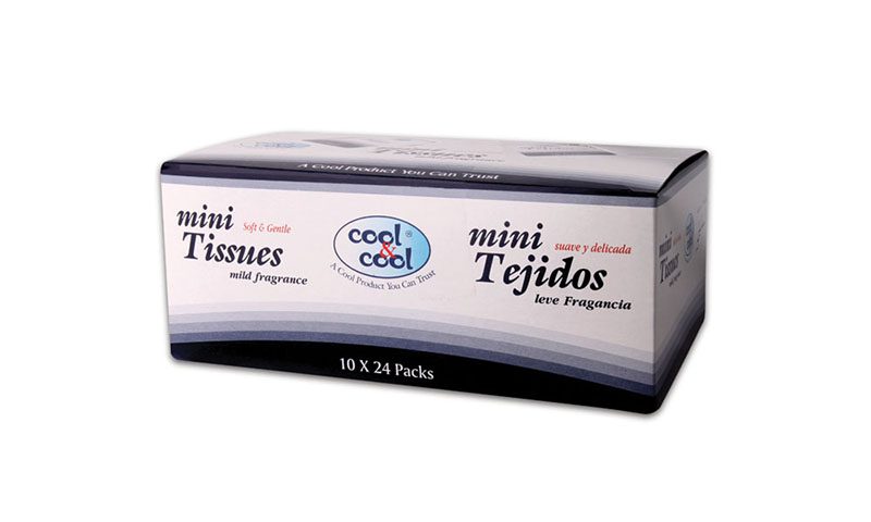 Compact Mini Tissues 10S 1X24 Box