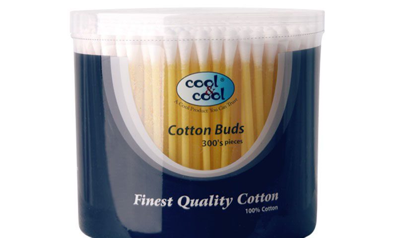 Cotton Buds Asstd Colours 300S