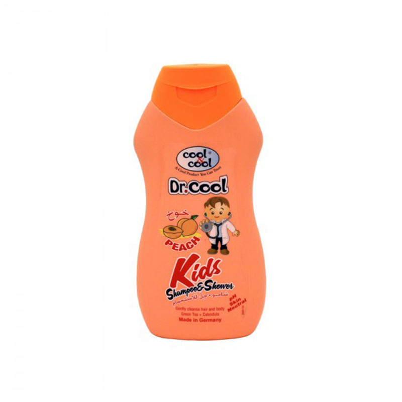 Dr Cool Kids Shampoo Peach 250Ml