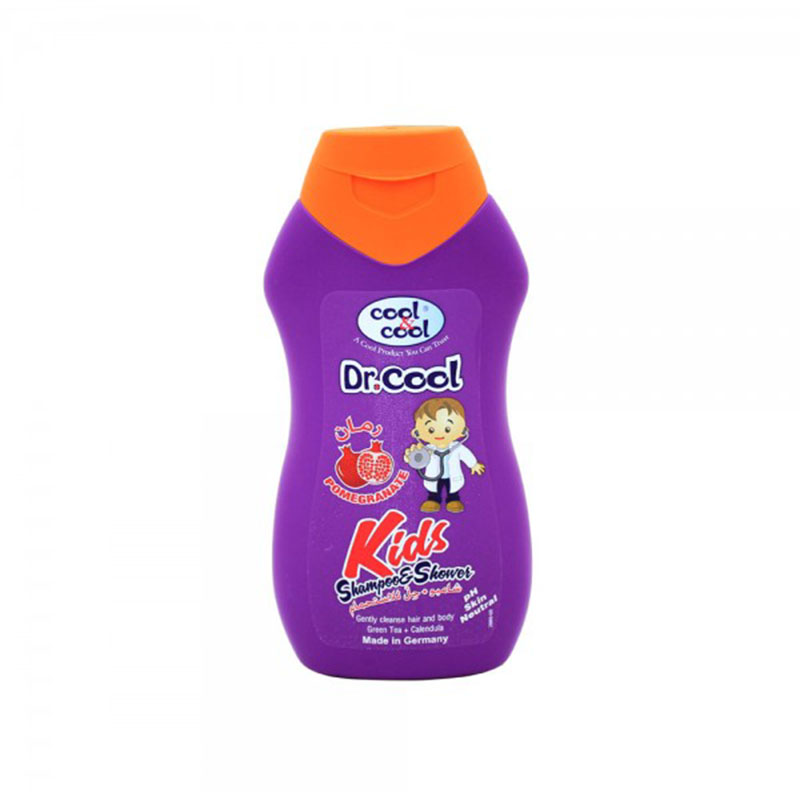 Dr Cool Kids Shampoo Pomegranate 250Ml