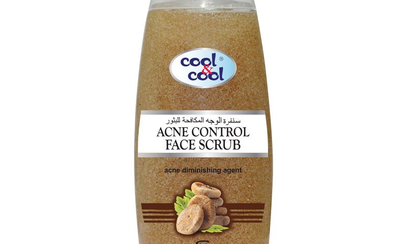 Face Scrub Bottle Acne