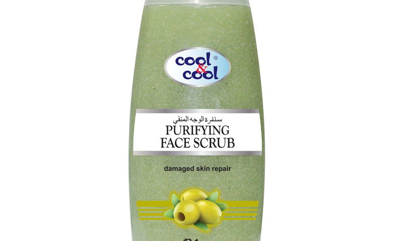 Face Scrub Bottle Purifying